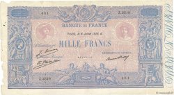 1000 Francs BLEU ET ROSE FRANKREICH  1926 F.36.43 SGE