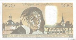 500 Francs PASCAL FRANCE  1992 F.71.49 pr.SUP