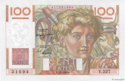 100 Francs JEUNE PAYSAN FRANCE  1949 F.28.23 SUP+