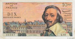 10 Nouveaux Francs RICHELIEU FRANCE  1960 F.57.08 pr.TTB