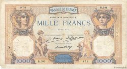 1000 Francs CÉRÈS ET MERCURE FRANCE  1927 F.37.01 B