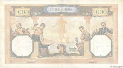1000 Francs CÉRÈS ET MERCURE type modifié FRANCE  1938 F.38.30 F