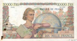 10000 Francs GÉNIE FRANÇAIS FRANCE  1951 F.50.47