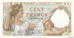 100 Francs SULLY FRANKREICH  1940 F.26.32 VZ+