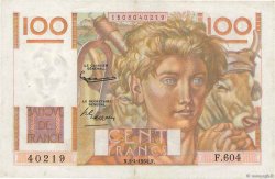 100 Francs JEUNE PAYSAN FRANCE  1954 F.28.43