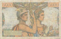 5000 Francs TERRE ET MER FRANCE  1951 F.48.05 B