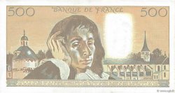 500 Francs PASCAL FRANCE  1991 F.71.48 TTB