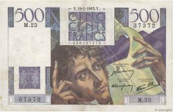 500 Francs CHATEAUBRIAND FRANKREICH  1945 F.34.01