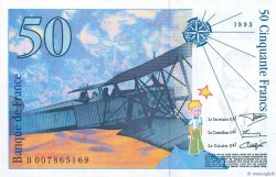 50 Francs SAINT-EXUPÉRY FRANCE  1993 F.72.02 SPL+