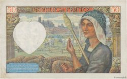 50 Francs JACQUES CŒUR FRANCE  1940 F.19.01 TTB