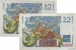 50 Francs LE VERRIER Consécutifs FRANCE  1949 F.20.12 SUP