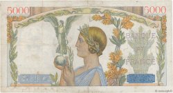 5000 Francs VICTOIRE Impression à plat FRANCE  1942 F.46.33 pr.TB