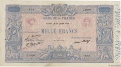1000 Francs BLEU ET ROSE FRANCE  1926 F.36.43