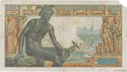 1000 Francs DÉESSE DÉMÉTER FRANCE  1942 F.40.05 B