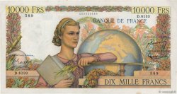 10000 Francs GÉNIE FRANÇAIS FRANCE  1955 F.50.73