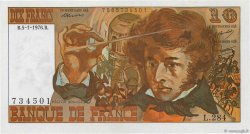 10 Francs BERLIOZ FRANCE  1976 F.63.17 AU
