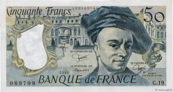 50 Francs QUENTIN DE LA TOUR FRANCE  1980 F.67.06
