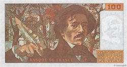 100 Francs DELACROIX modifié FRANCE  1982 F.69.06 pr.NEUF