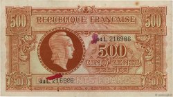 500 Francs MARIANNE fabrication anglaise FRANCE  1945 VF.11.01