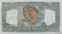 1000 Francs MINERVE ET HERCULE FRANKREICH  1950 F.41.33