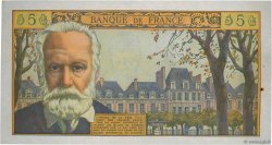 5 Nouveaux Francs VICTOR HUGO FRANCE  1959 F.56.02 XF+