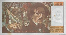 100 Francs DELACROIX FRANCE  1978 F.68.02 pr.TTB