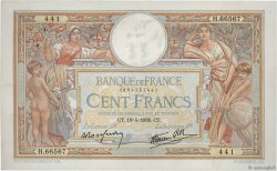 100 Francs LUC OLIVIER MERSON type modifié FRANCE  1939 F.25.47 pr.SUP