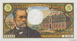 5 Francs PASTEUR FRANCE  1969 F.61.11 SUP+