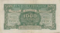 1000 Francs MARIANNE THOMAS DE LA RUE FRANKREICH  1945 VF.13.01 SS