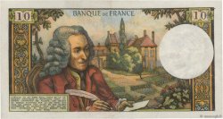 10 Francs VOLTAIRE FRANCE  1970 F.62.44 XF-