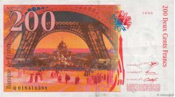200 Francs EIFFEL FRANCE  1995 F.75.01 VF