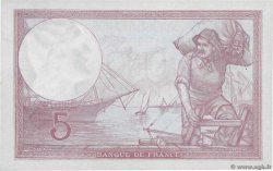 5 Francs FEMME CASQUÉE modifié FRANCE  1939 F.04.03 SPL