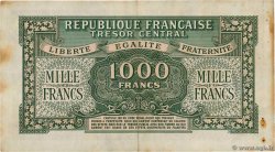 1000 Francs MARIANNE THOMAS DE LA RUE FRANCE  1945 VF.13.02 TB