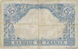 5 Francs BLEU FRANCIA  1915 F.02.25 MB
