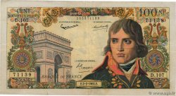 100 Nouveaux Francs BONAPARTE FRANCE  1961 F.59.10 pr.TB