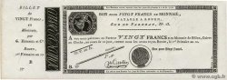 20 Francs Non émis FRANKREICH  1803 PS.245b