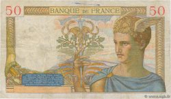 50 Francs CÉRÈS FRANKREICH  1936 F.17.26 S