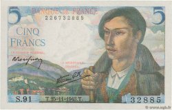 5 Francs BERGER FRANCIA  1943 F.05.04 SC