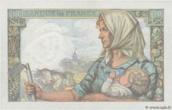 10 Francs MINEUR FRANKREICH  1944 F.08.11 fVZ