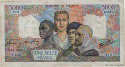 5000 Francs EMPIRE FRANÇAIS FRANCIA  1947 F.47.57 BC