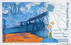 50 Francs SAINT-EXUPÉRY Modifié FRANCIA  1994 F.73.01d FDC