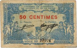 50 Centimes FRANCE Regionalismus und verschiedenen Valence 1915 JP.127.02 SGE