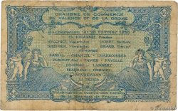 50 Centimes FRANCE regionalism and miscellaneous Valence 1915 JP.127.02 G