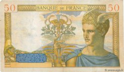 50 Francs CÉRÈS FRANCE  1935 F.17.05 TB