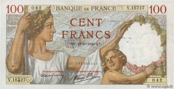 100 Francs SULLY FRANKREICH  1940 F.26.39 SS