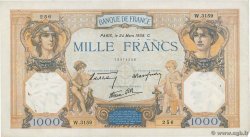 1000 Francs CÉRÈS ET MERCURE type modifié FRANCIA  1938 F.38.09 MBC