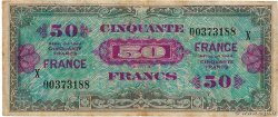 50 Francs FRANCE FRANKREICH  1945 VF.24.04 fS
