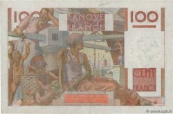 100 Francs JEUNE PAYSAN filigrane inversé FRANCIA  1952 F.28bis.01 BB