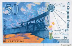 50 Francs SAINT-EXUPÉRY Modifié FRANCE  1997 F.73.04 pr.NEUF