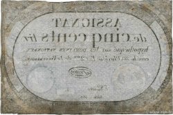 500 Livres FRANKREICH  1794 ass.47a fVZ